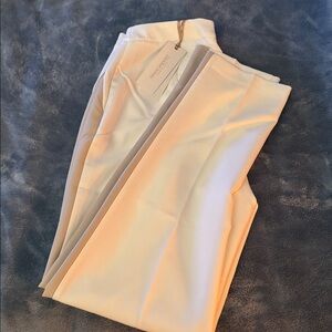 Rinascimento Cream and White Trousers- NWT